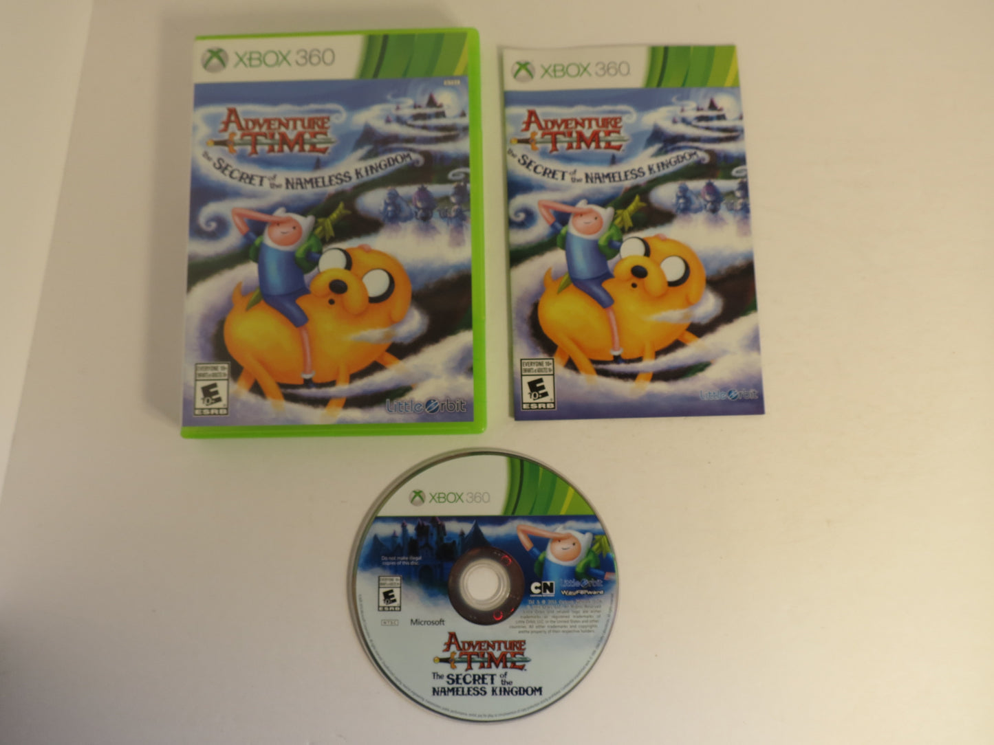 Adventure Time The Secret of the Nameless Kingdom Xbox 360 Game CIB