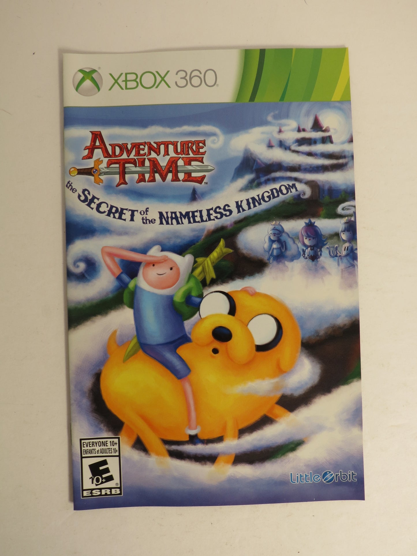 Adventure Time The Secret of the Nameless Kingdom Xbox 360 Game CIB