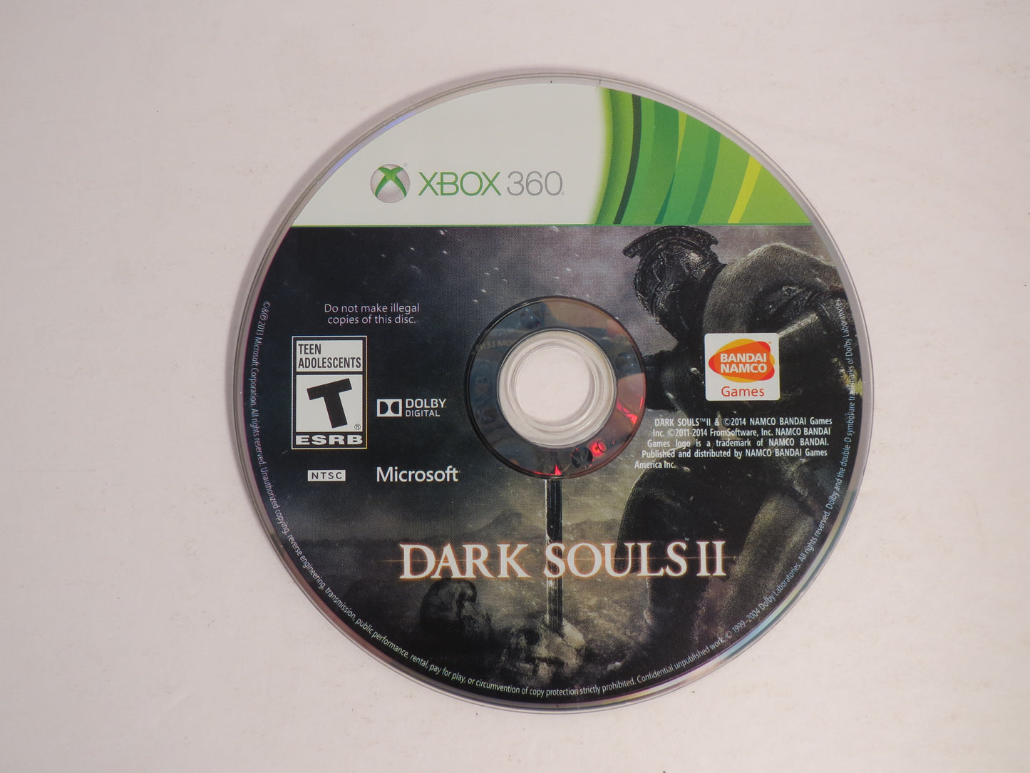 Dark Souls II Xbox 360 Game CB