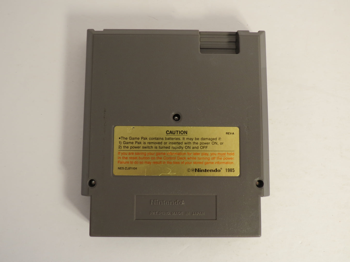 Baseball Simulator 1000 Nintendo NES Game
