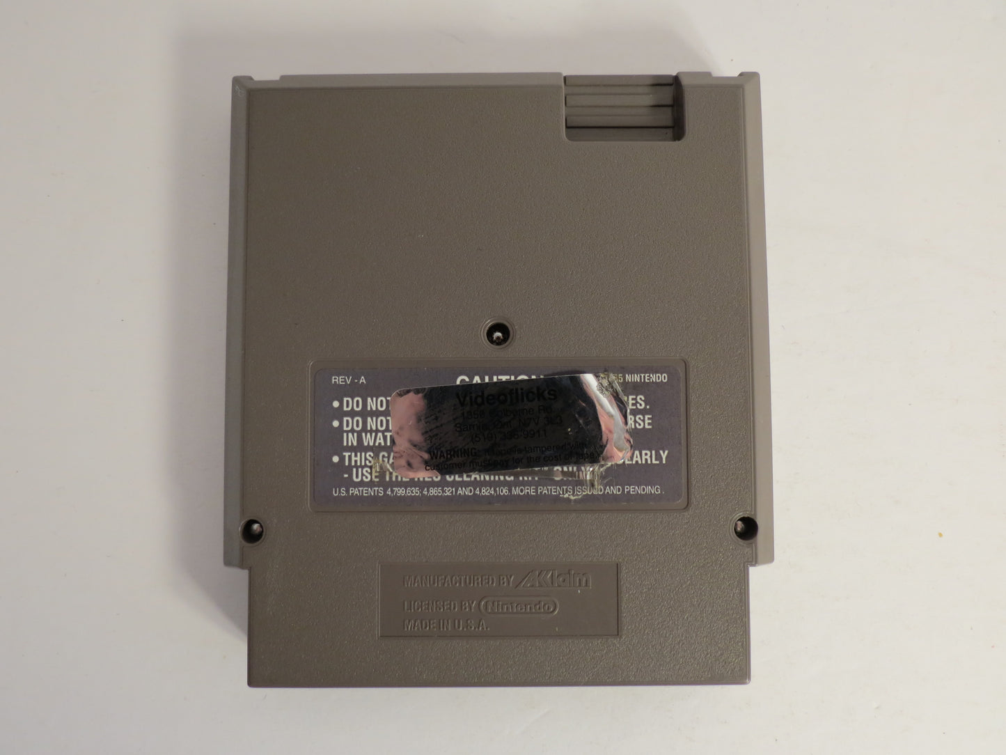 Roger Clemens MVP Baseball Nintendo NES Game