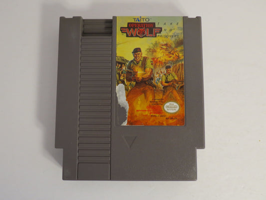 Operation Wolf Nintendo NES Game