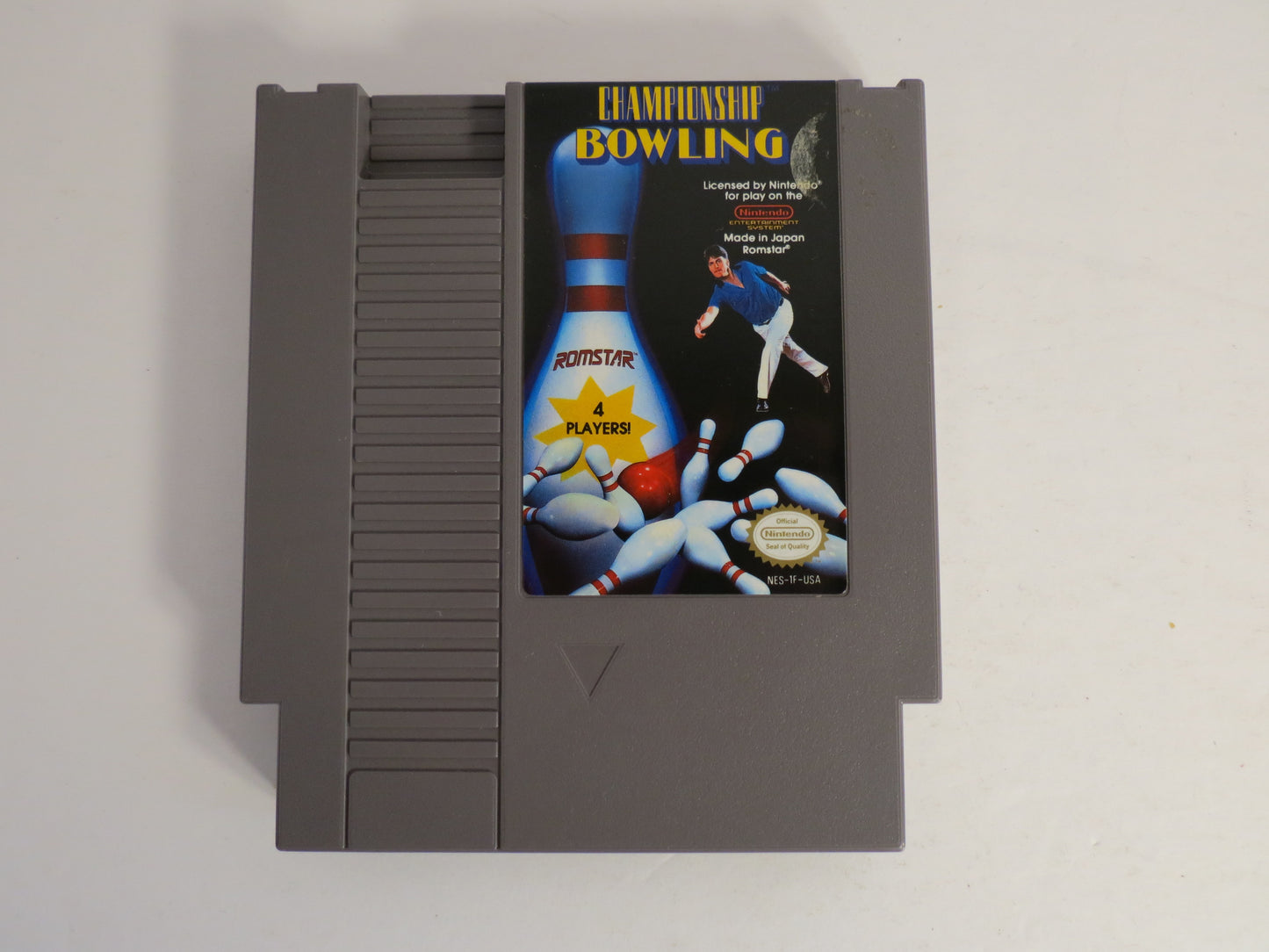 Championship Bowling Nintendo NES Game