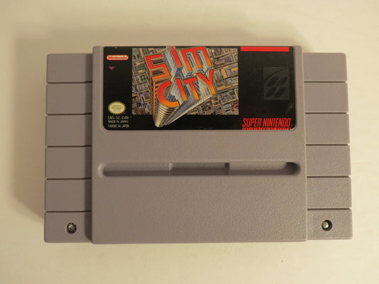 Sim City Super Nintendo SNES Game