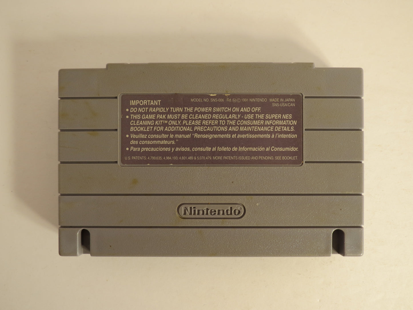 George Foreman KO Boxing Super Nintendo SNES Game