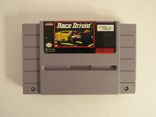 Race Drivin' Super Nintendo SNES Game
