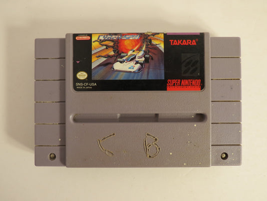 Cyber Spin Super Nintendo SNES Game