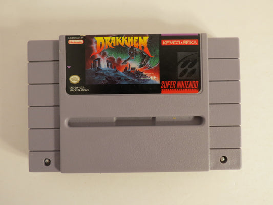 Drakkhen Super Nintendo SNES Game
