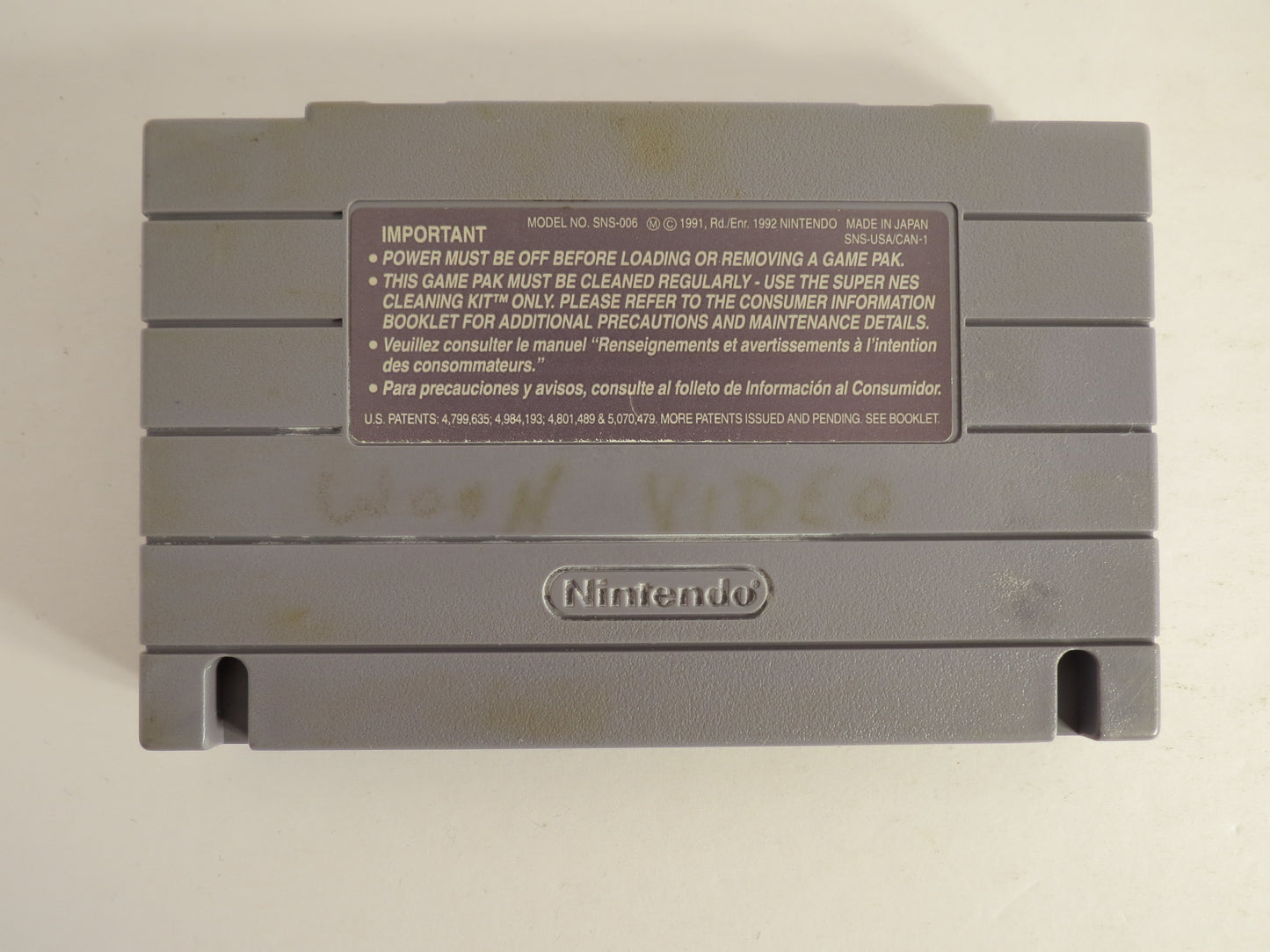The Blues Brothers Super Nintendo SNES Game