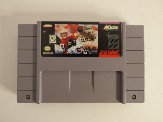 NFL Quarterback Club '96 Super Nintendo SNES Game