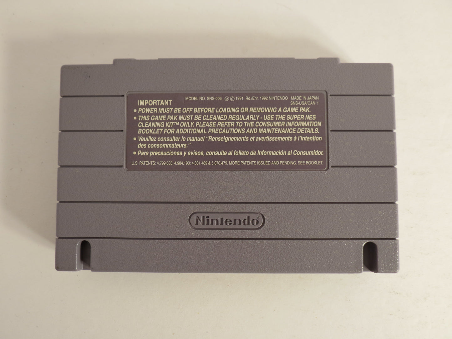 NFL Quarterback Club '96 Super Nintendo SNES Game