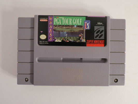 PGA Tour Golf Super Nintendo SNES Game