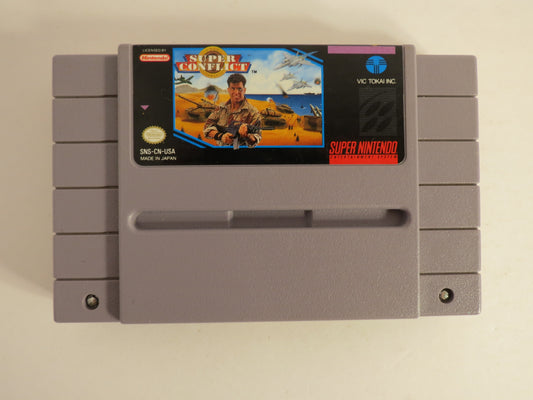 Super Conflict Super Nintendo SNES Game