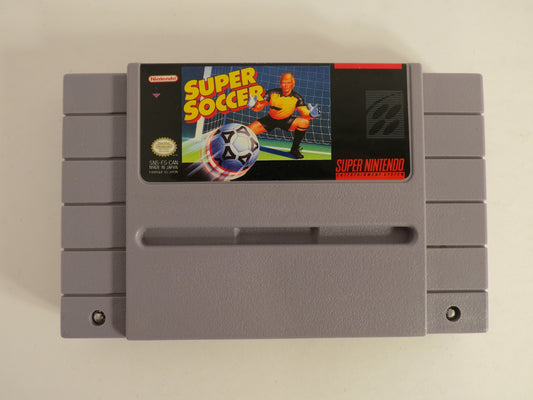 Super Soccer Super Nintendo SNES Game