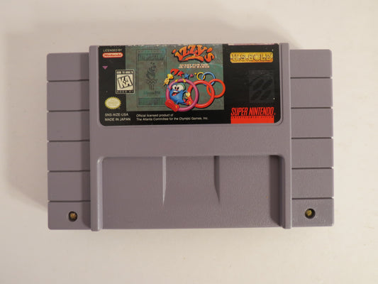 Izzy's Quest for the Olympic Rings Super Nintendo SNES Game