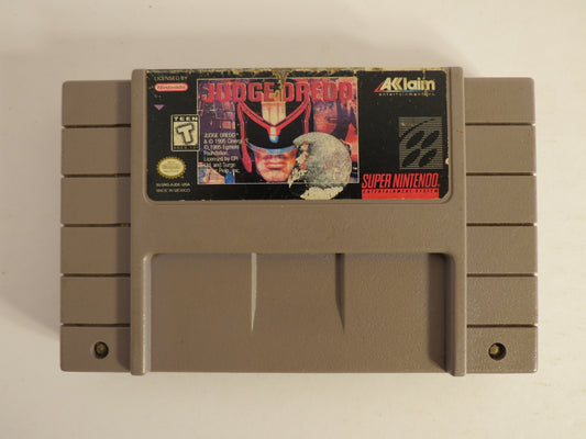 Judge Dredd Super Nintendo SNES Game
