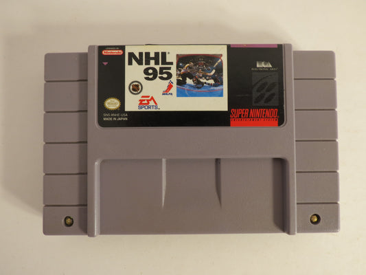 NHL 95 Super Nintendo SNES Game