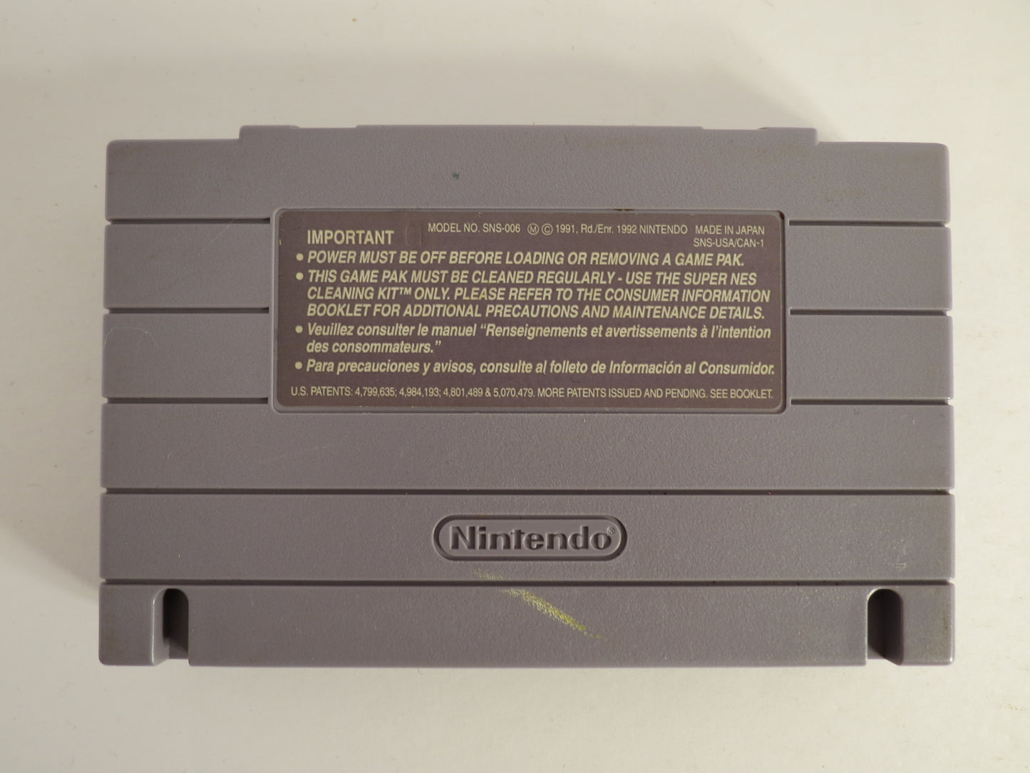 NHL 95 Super Nintendo SNES Game