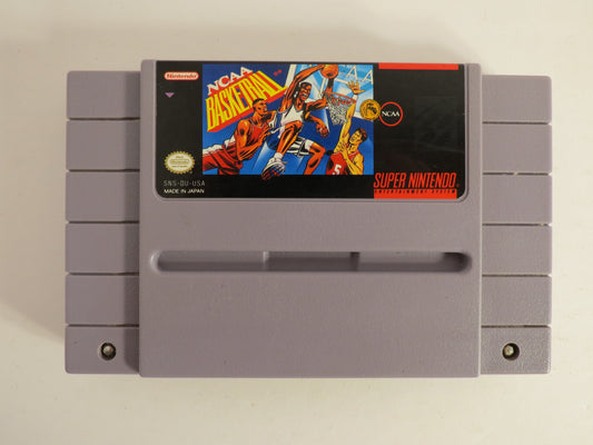 NCAA Basketball Super Nintendo SNES Game