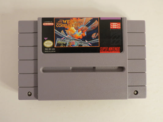Wing Commander Super Nintendo SNES Game