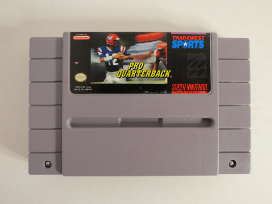 Pro Quarterback Super Nintendo SNES Game