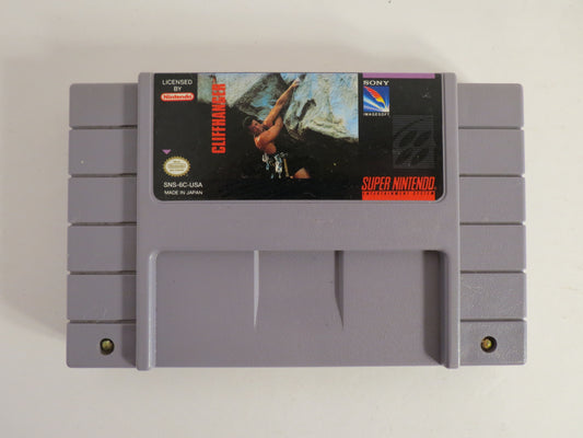 Cliffhanger Super Nintendo SNES Game