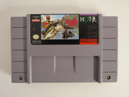 Super Black Bass Super Nintendo SNES Game