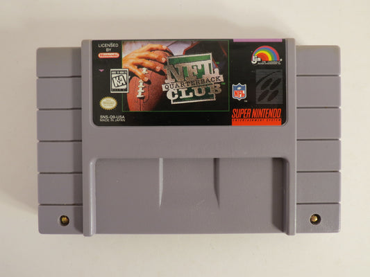 NFL Quarterback Club Super Nintendo SNES Game