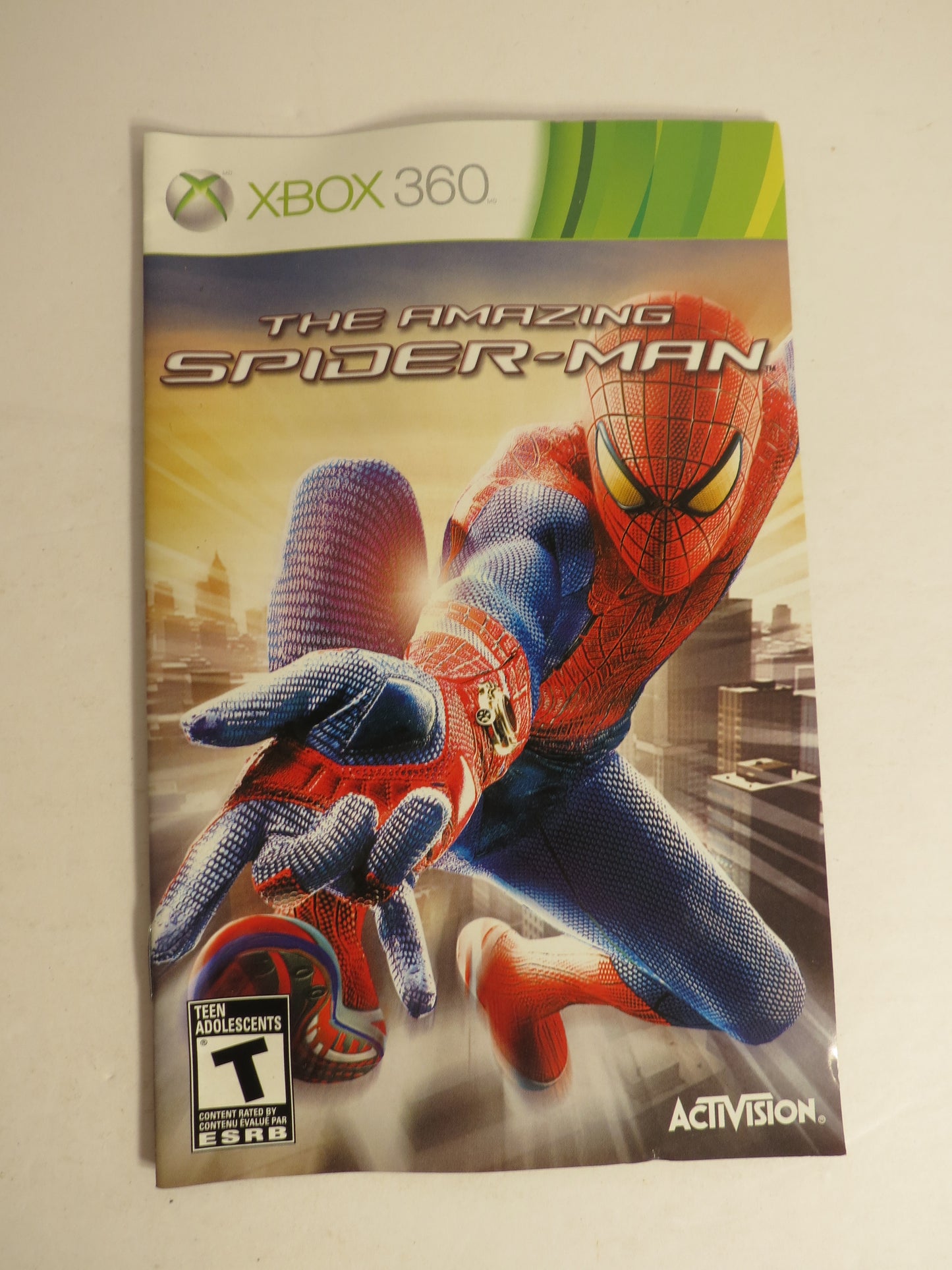 The Amazing Spider-Man Xbox 360 Game CIB