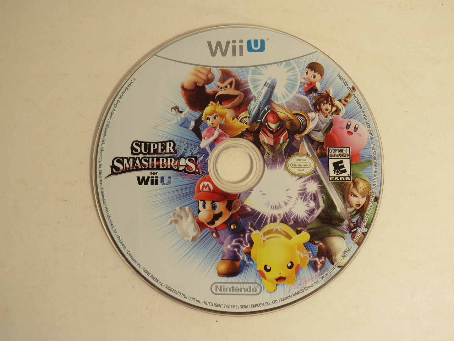 Super Smash Bros Wii U Nintendo Wii U Game CB