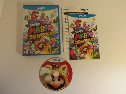 Super Mario 3D World Nintendo Wii U Game CIB