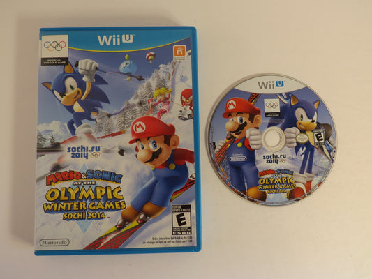 Mario & Sonic at the Sochi Olympic Games Winter Games Nintendo Wii U Game CB