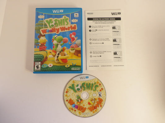 Yoshi's Woolly WorldNintendo Wii U Game CB