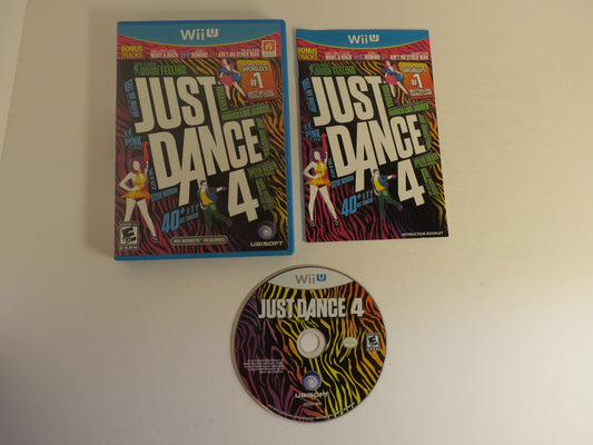 Just Dance 4 Nintendo Wii U Game CIB