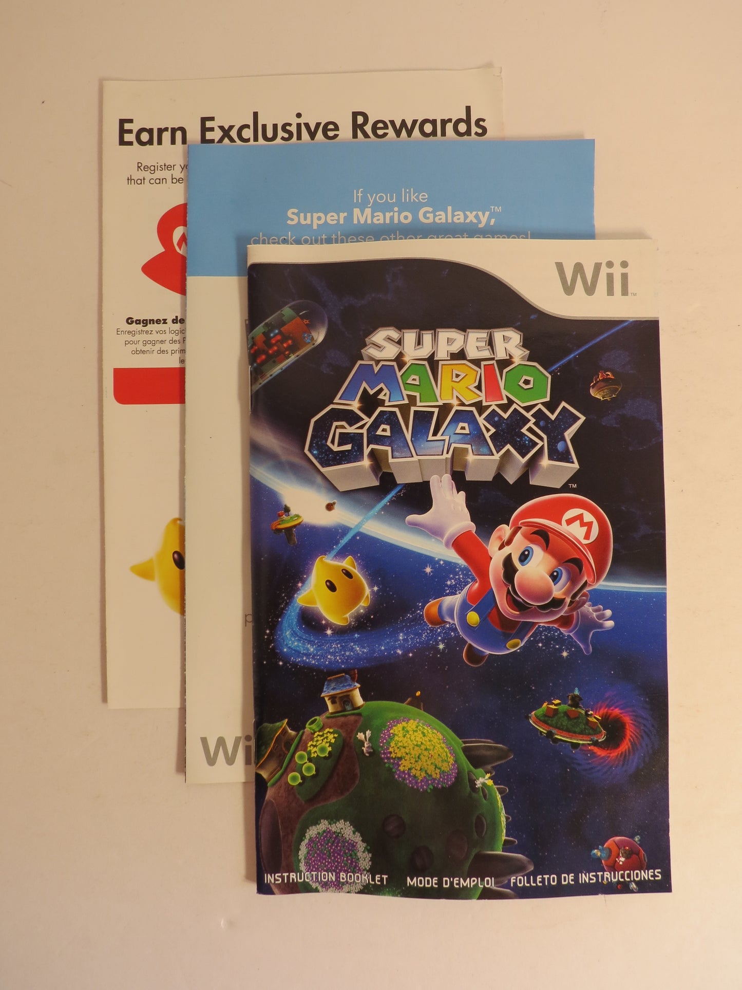Super Mario Galaxy Nintendo Selects Nintendo Wii Game CIB