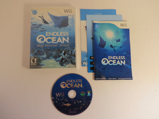 Endless Ocean Nintendo Wii Game CIB