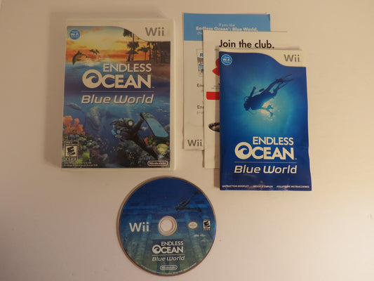 Endless Ocean: Blue World Nintendo Wii Game CIB