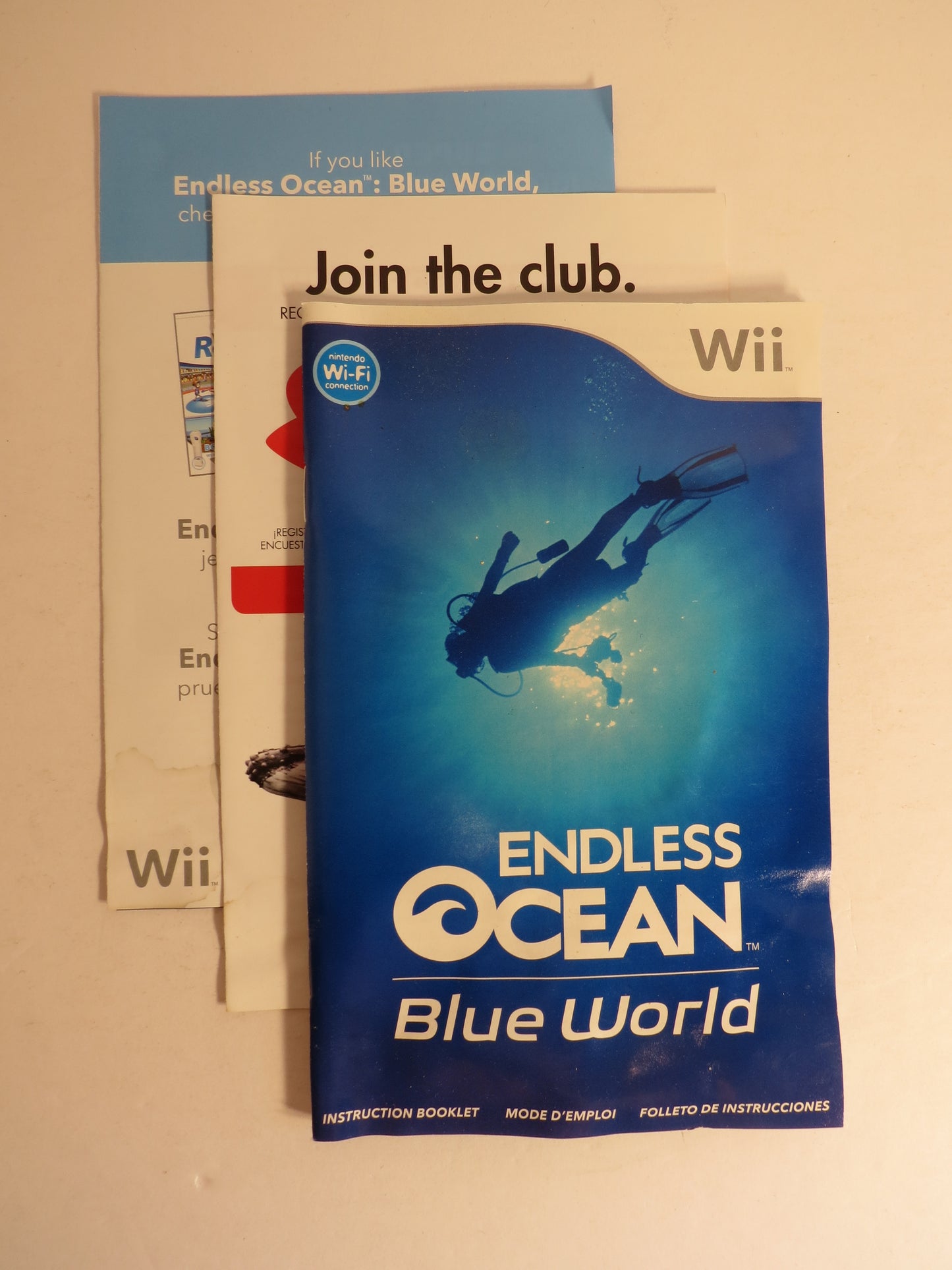 Endless Ocean: Blue World Nintendo Wii Game CIB