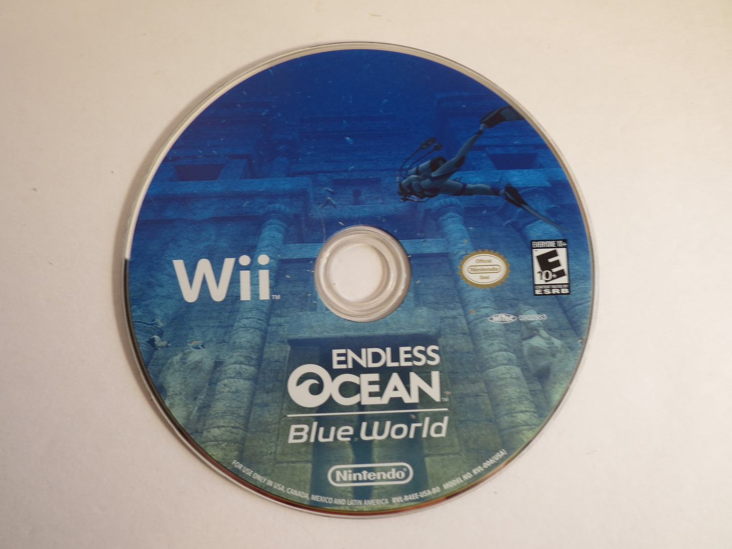 Endless Ocean: Blue World Nintendo Wii Game CIB