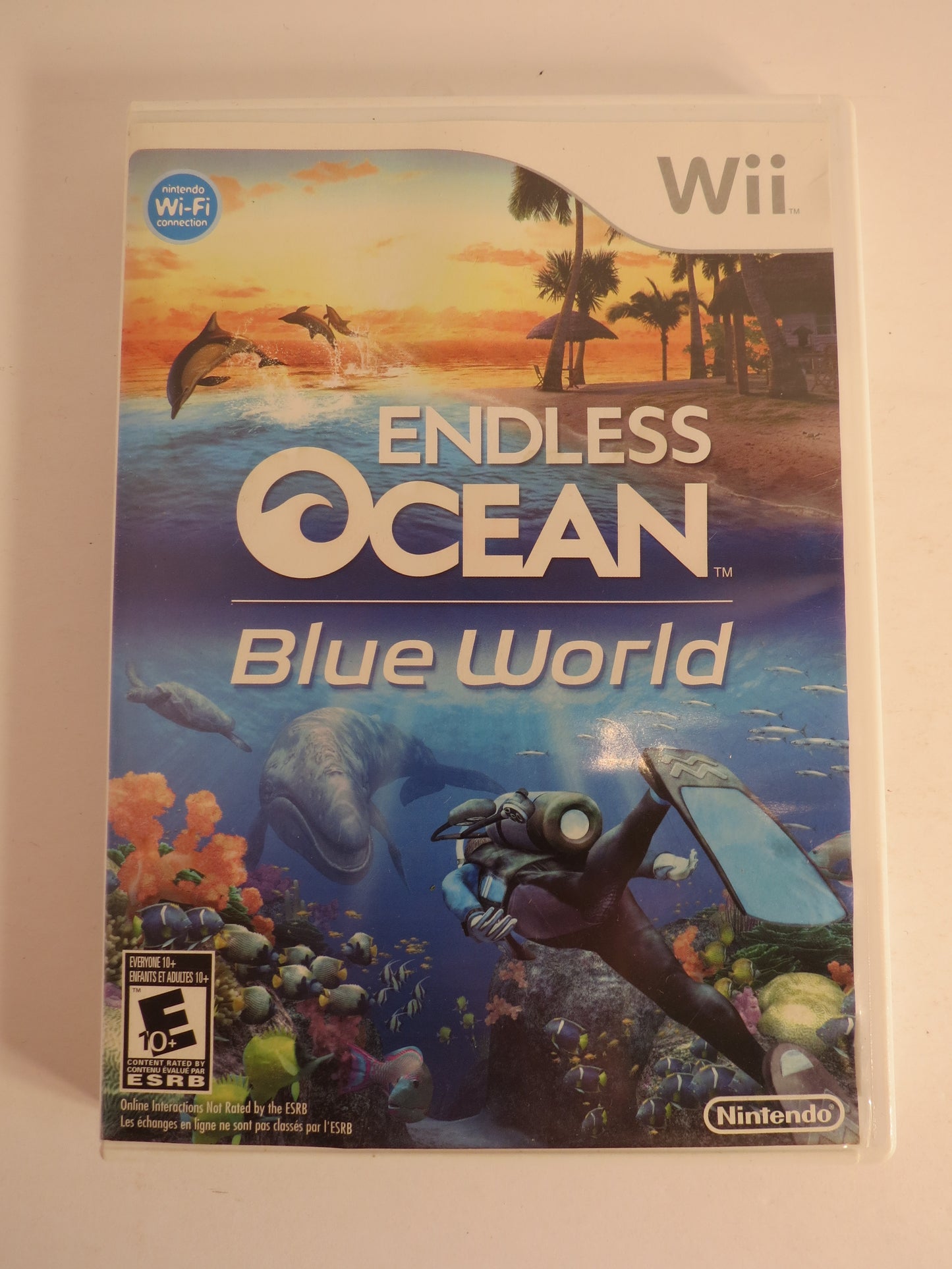 Endless Ocean: Blue World Nintendo Wii Game CIB