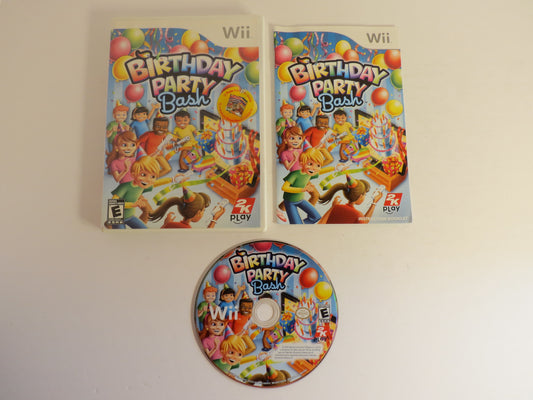 Birthday Party Bash Nintendo Wii Game CIB