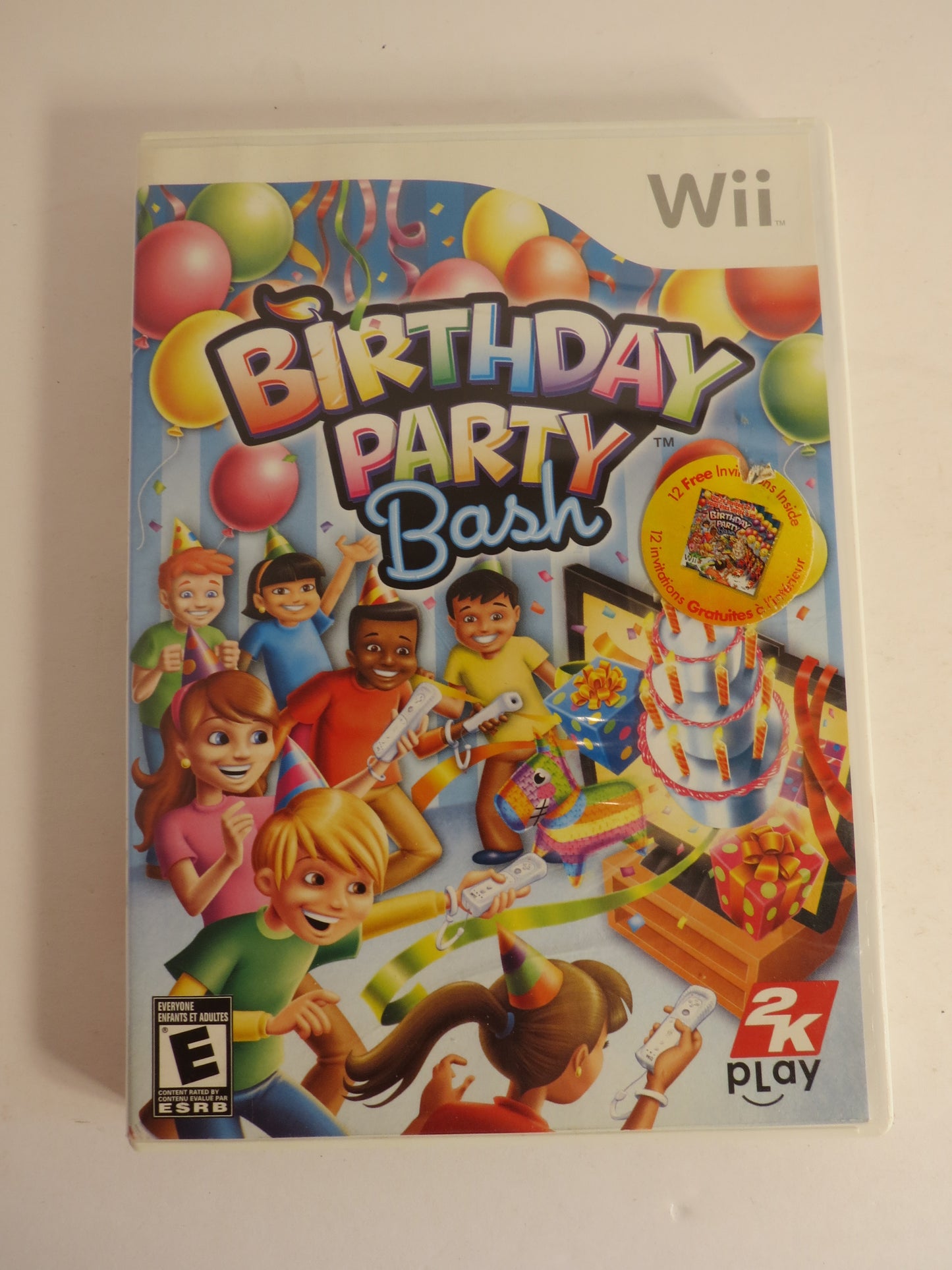 Birthday Party Bash Nintendo Wii Game CIB