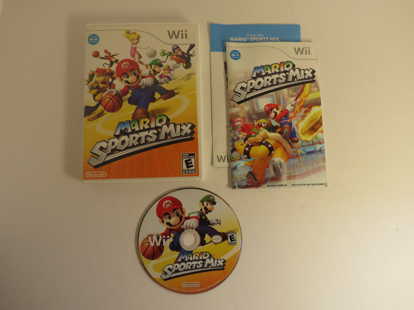 Mario Sports Mix Nintendo Wii Game CIB