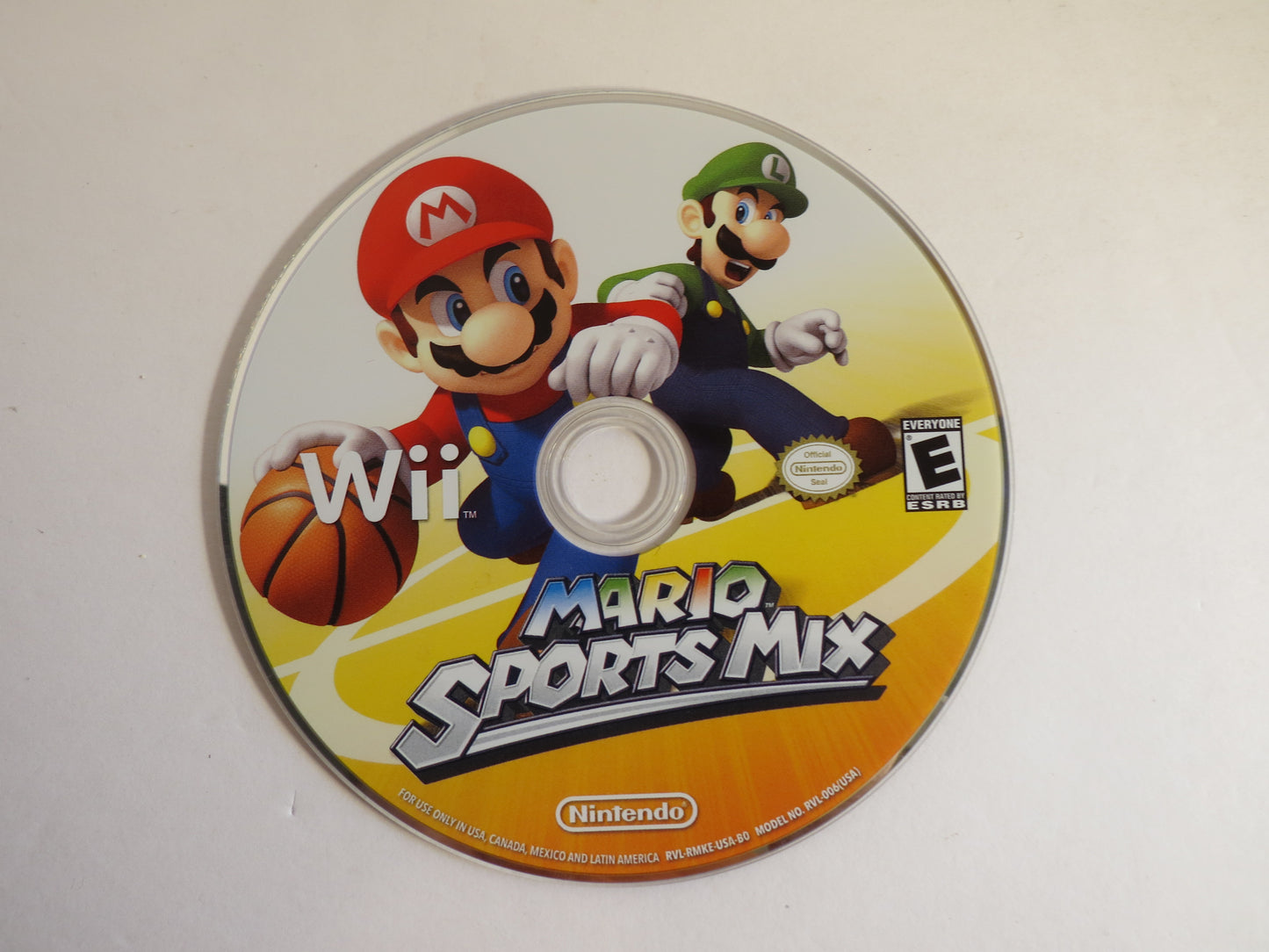Mario Sports Mix Nintendo Wii Game CIB