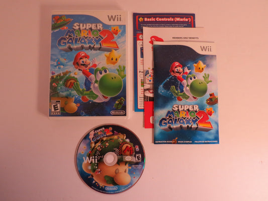 Super Mario Galaxy 2 Nintendo Wii Game CIB
