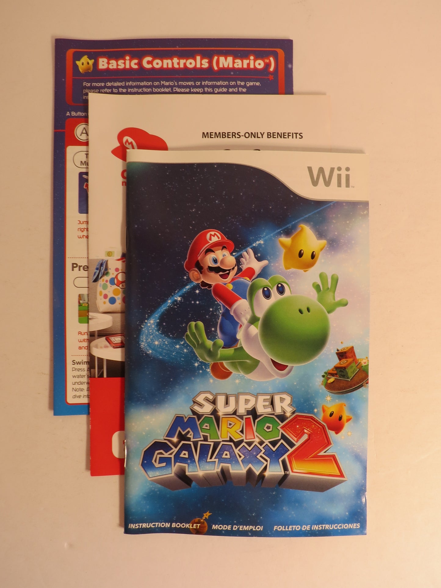 Super Mario Galaxy 2 Nintendo Wii Game CIB