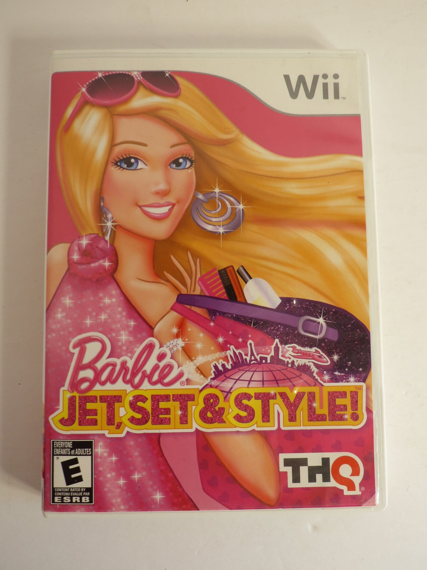 Barbie Jet Set & Style! Nintendo Wii Game CIB