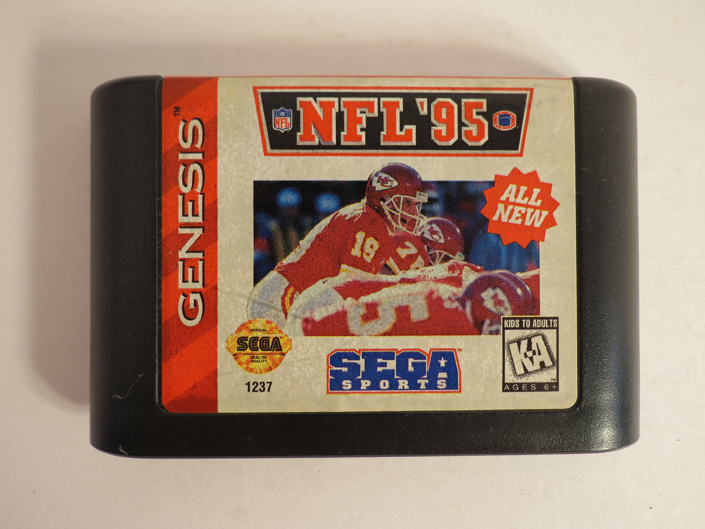 NFL '95 Sega Genesis Game