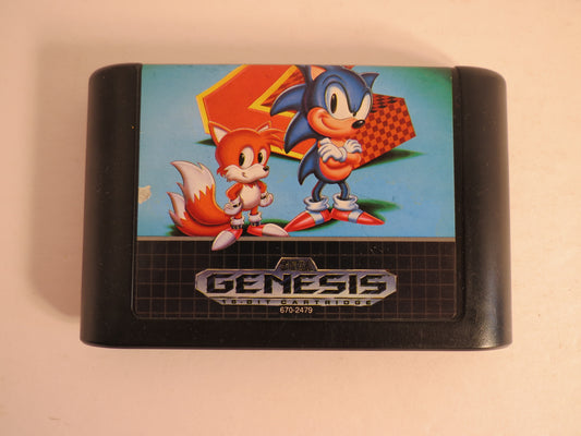 Sonic the Hedgehog 2 Sega Genesis Game