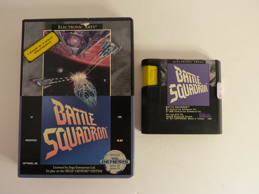 Battle Squadron Cardboard Sega Genesis Game CB